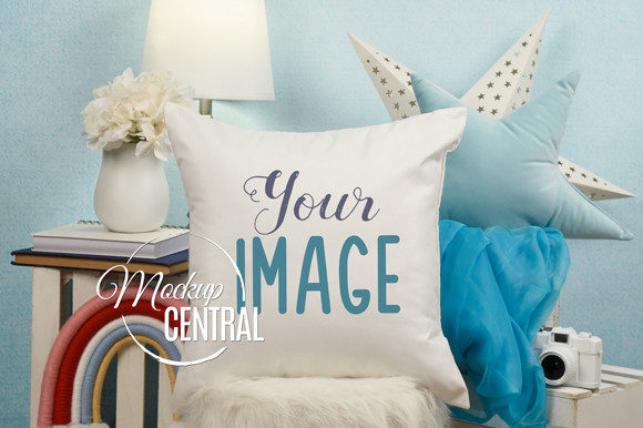 Download Children's Nursery Baby Mockup Pillow - Children Collection