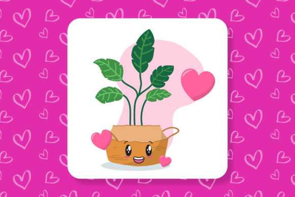 Download Valentine Cute Indoors Plant Art - Indoor Collection