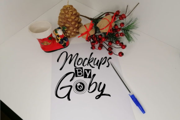 Download Blank Paper Mockups, Christmas Mockup - Mockups Collection