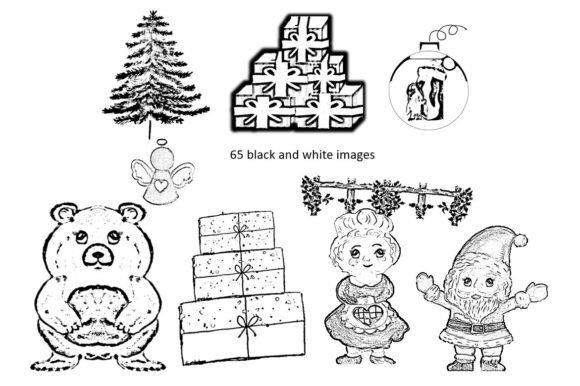 Download Santa's Home Indoors Clipart Stamps - Indoor Collection
