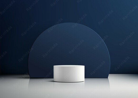 Download White Podium Luxury Products Mockups - Mockups Collection